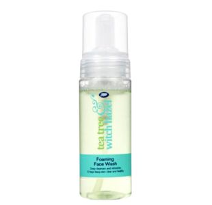 Boots Tea Tree and Witch Hazel Foaming Face Wash 