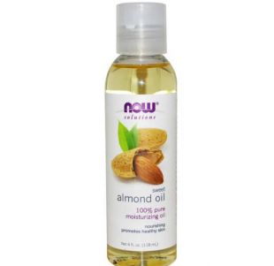 Now Solutions Sweet Almond Oil 100% pure moisturizing oil