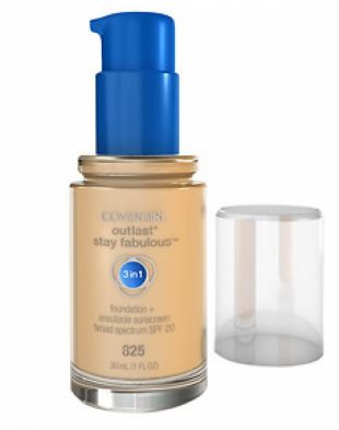 Covergirl Outlast Stay Fabulous 3-in-1 Foundation 825 Buff Beige