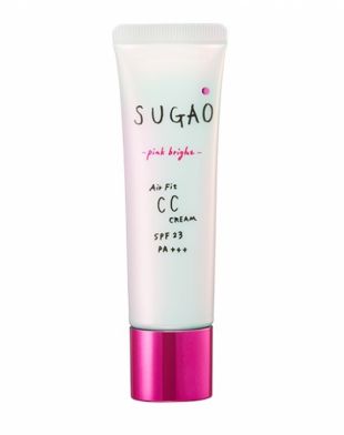Sugao Air Fit CC Cream Pink Bright 