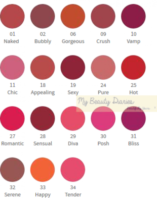 SilkyGirl Moisture Rich Lipcolor Serene