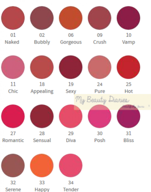 SilkyGirl Moisture Rich Lipcolor Tender