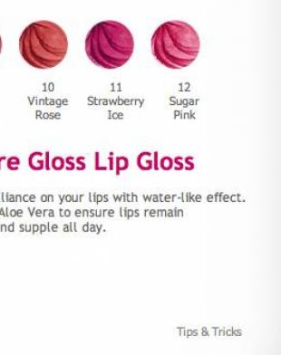 SilkyGirl Moisture Gloss Lipgloss Strawberry Ice