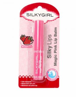 SilkyGirl Magic Pink Lip Balm Strawberry