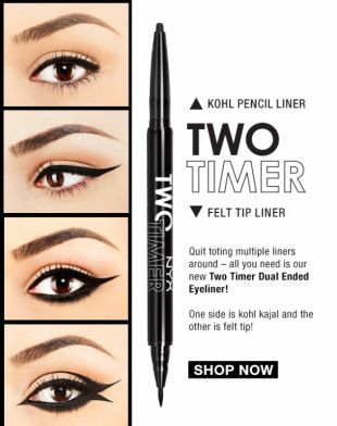 NYX Two Timer – Dual Ended Eyeliner 