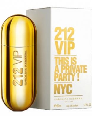 Carolina Herrera 212 VIP sweet vanilla rum tropical fruity