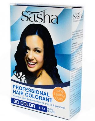 Sasha SASHA HAIR COLORANT 25 GR BLUE BLACK