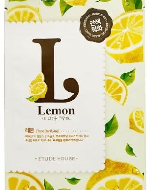 Etude House Alphabet Face Mask Lemon