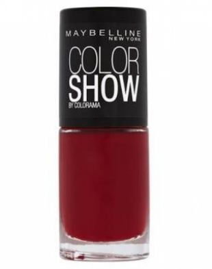 Maybelline Color Show Nail Polish Downtown Red