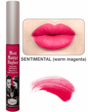 theBalm Meet Matt(e) Hughes Long-Lasting Liquid Lipstick Sentimental