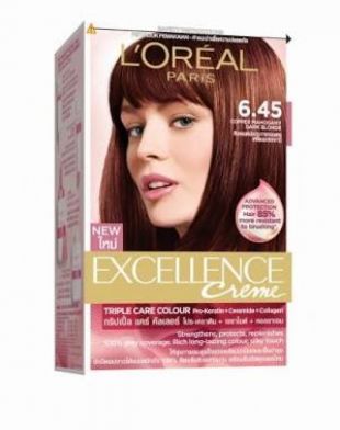 L'Oreal Paris Excellence Creme Color 645 Copper Mahogany Dark Blonde
