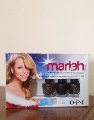 O.P.I four mini holiday hits mariah carey christmas edition
