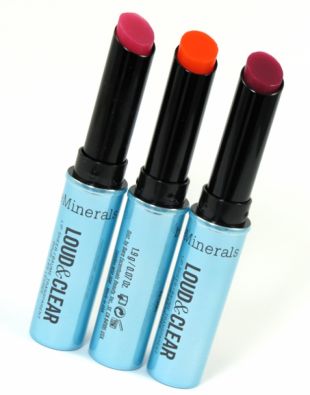 BareMinerals Loud and Clear Lip Sheer all varian
