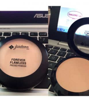 Jordana Forever Flawless Pressed Powder Light Beige