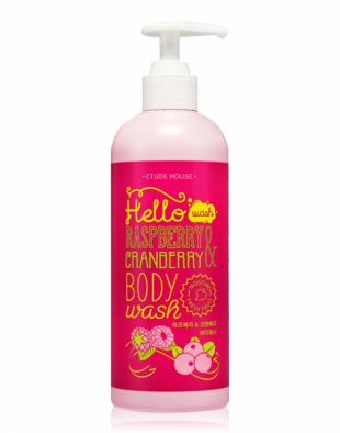 Etude House Hello Raspberry and Cranberry Body Wash 