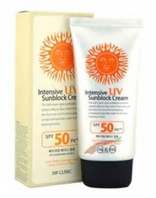 3W CLINIC Intensive UV Sunblock Cream 