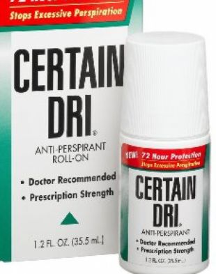 Certain Dri Antiperspirant Roll Ons Antiperspirants