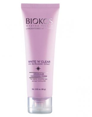 Biokos White n Clear Granular Cleansing Foam 