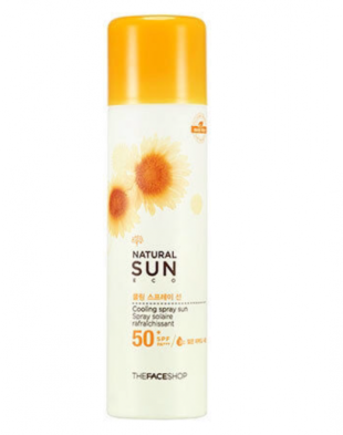 The Face Shop Natural Sun Eco Cooling Sun Spray SPF50++ PA 