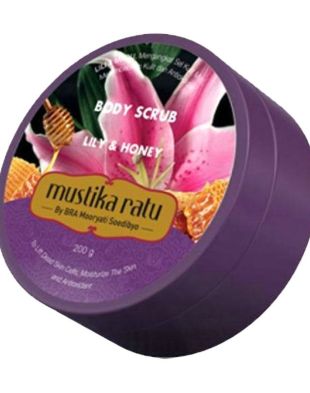 Mustika Ratu Body Scrub Lily & Honey