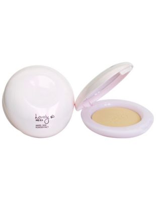 The Face Shop Lovely Me Ex Angel Skin Powder Pact Natural Beige