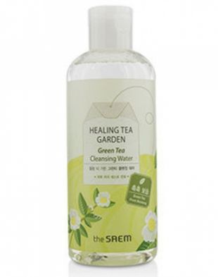 the SAEM Healing Tea Garden Green Tea Cleansing Water 