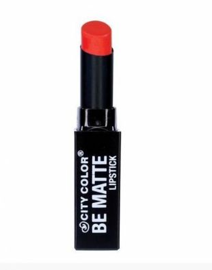 City Color Be Matte Lipstick Bright Red