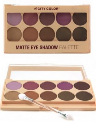 City Color Matte Eye Shadow Palette 