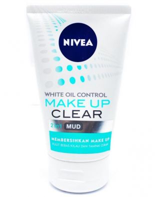 NIVEA Make Up Clear White Oil Control 2 in 1 Mud