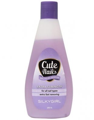 SilkyGirl Nail Polish Remover Extra Strength 