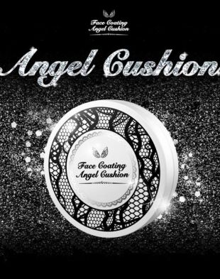Secret Key Face coating angel cushion 13gr Dark Angel
