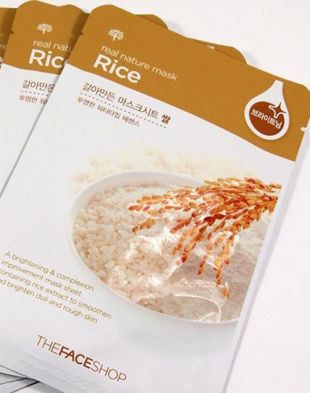 The Face Shop Real Nature Mask Rice