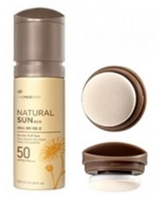 The Face Shop Natural Sun Eco Ice Air Puff Sun 