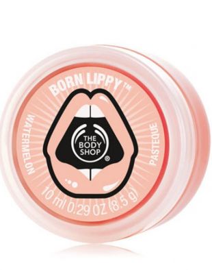 The Body Shop Born Lippy Pot Lip Balm Watermelon