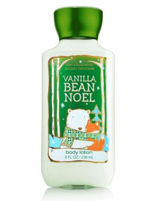 Bath and Body Works Body Lotion Vanilla Bean Noel