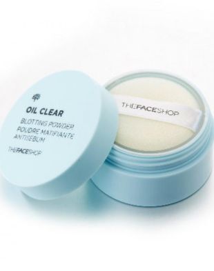 The Face Shop Oil Clear Blotting Powder Transparent