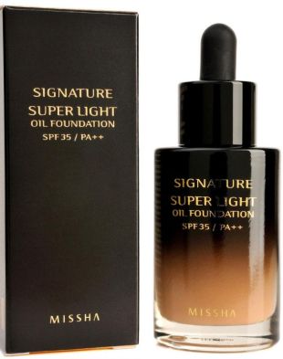 Missha Signature Super Light Oil Foundation Natural Beige