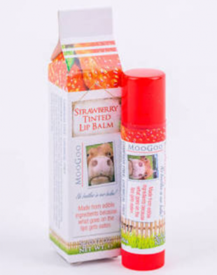 Moogoo Strawberry tinted lip blm Red