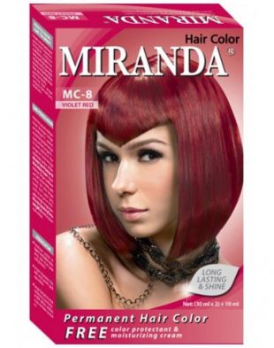 Miranda Hair Coloring Violet Red