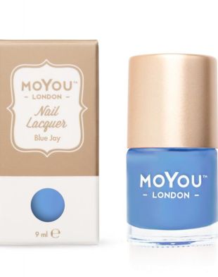 MOYOU LONDON Nail Polish BLUE JAY