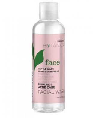 Mineral Botanica Acne Care Facial Wash 