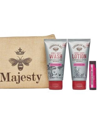 Savannah Bee Company Savannah Bee Majesty Gift Set Blackberry Rose