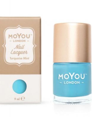 MOYOU LONDON Nail Polish Turquoise Mint