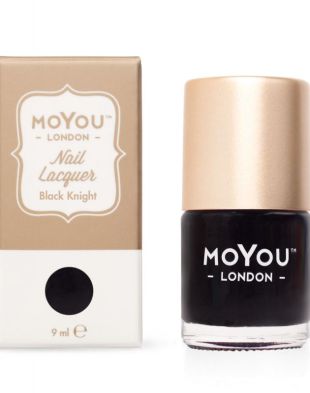 MOYOU LONDON Nail Polish Black Knight