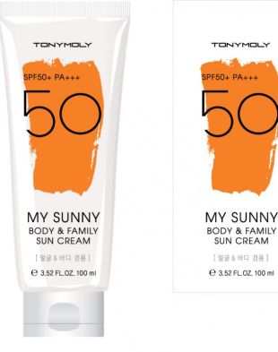Tony Moly My Sunny Body And Family Sun Cream