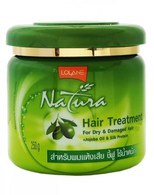 Lolane Natura Hair Treatment Jojoba Oil & Silk Protein For Dry & Damaged Hair
