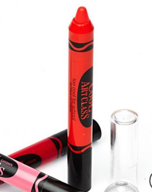 Too Cool for School Art Class Lip Crayon 3 Vivid Orange