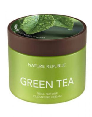 Nature Republic Real Nature Cleansing Cream Green Tea