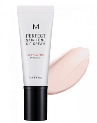 Missha M Perfect Skin Tone CC Cream #1 Vital Tone