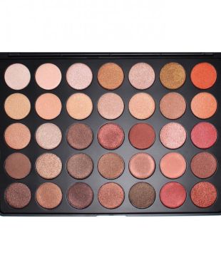 Morphe 35OS Color Nature Glow Shimmer Eyeshadow Palette 